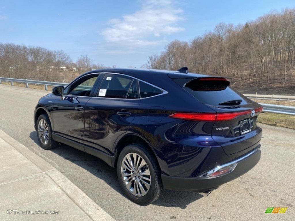 2021 Venza Hybrid Limited AWD - Blueprint / Black photo #2