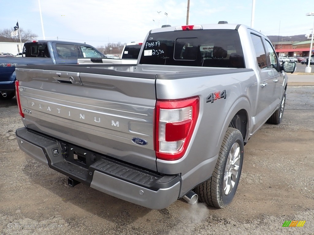 2021 F150 Platinum SuperCrew 4x4 - Iconic Silver / Platinum Unique Carmelo photo #2