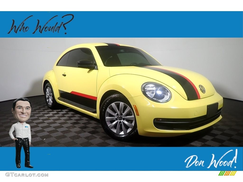 Yellow Rush Volkswagen Beetle