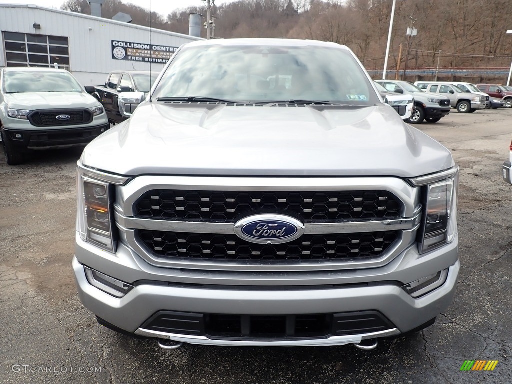 2021 F150 Platinum SuperCrew 4x4 - Iconic Silver / Platinum Unique Carmelo photo #4