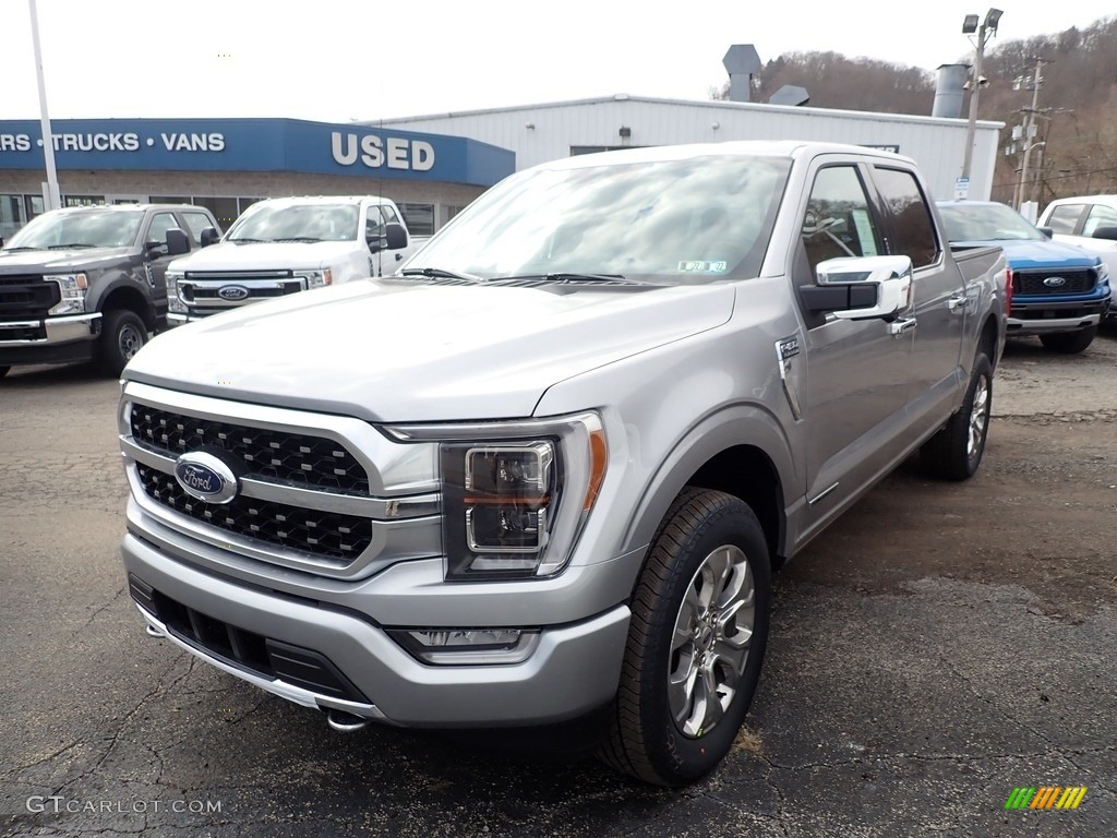 2021 F150 Platinum SuperCrew 4x4 - Iconic Silver / Platinum Unique Carmelo photo #5