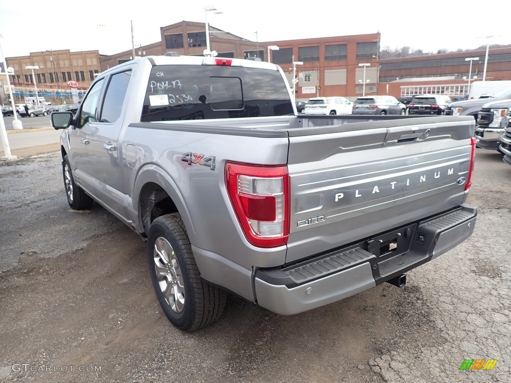 2021 F150 Platinum SuperCrew 4x4 - Iconic Silver / Platinum Unique Carmelo photo #6