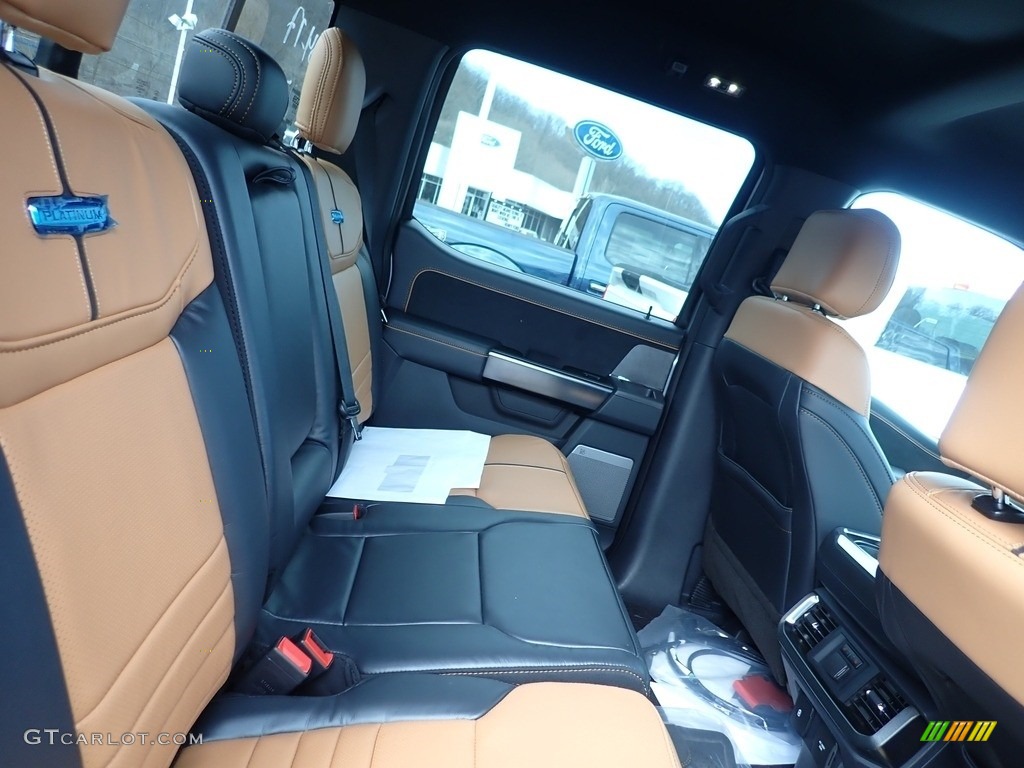 Platinum Unique Carmelo Interior 2021 Ford F150 Platinum SuperCrew 4x4 Photo #141315693