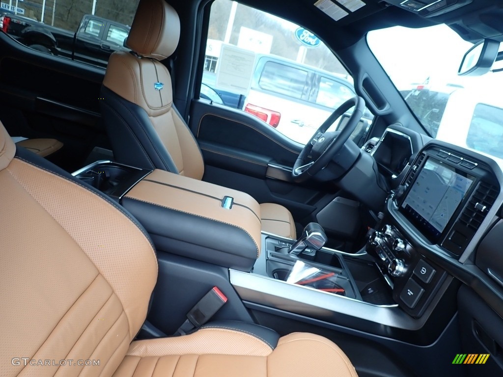 Platinum Unique Carmelo Interior 2021 Ford F150 Platinum SuperCrew 4x4 Photo #141315711