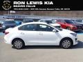 Clear White 2021 Kia Rio LX