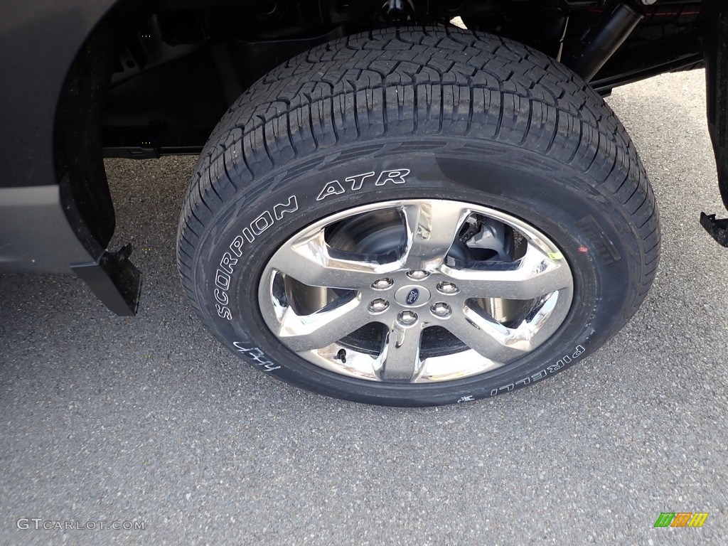 2021 F150 XLT SuperCrew 4x4 - Antimatter Blue / Medium Dark Slate photo #8