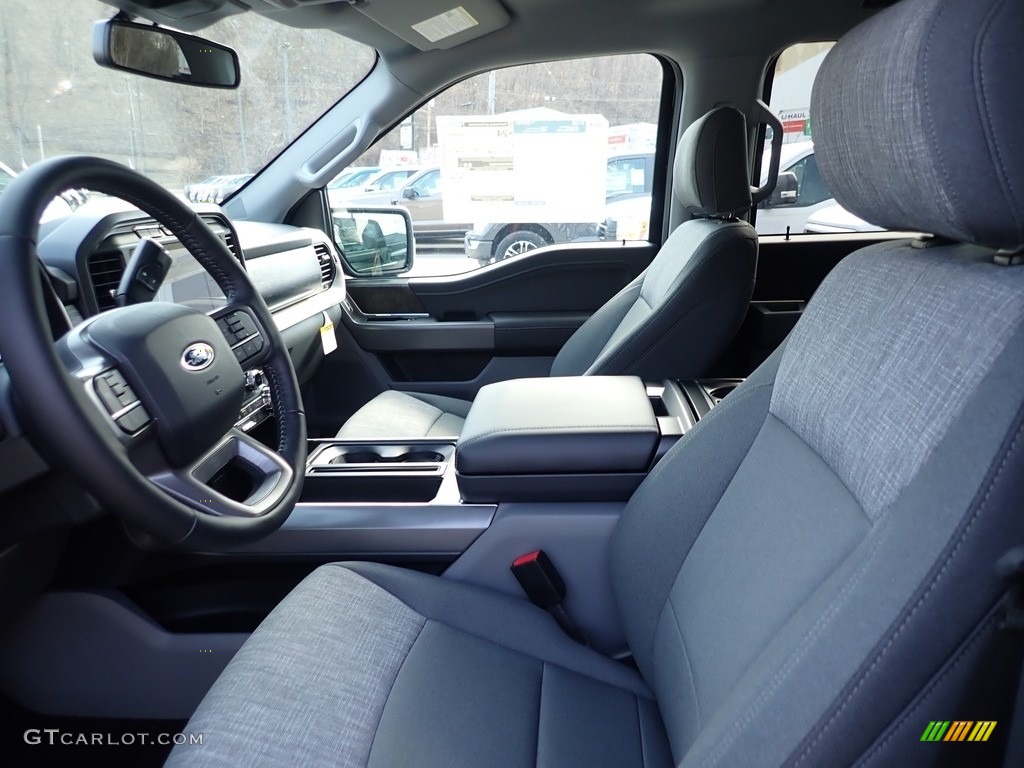 2021 F150 XLT SuperCrew 4x4 - Antimatter Blue / Medium Dark Slate photo #12