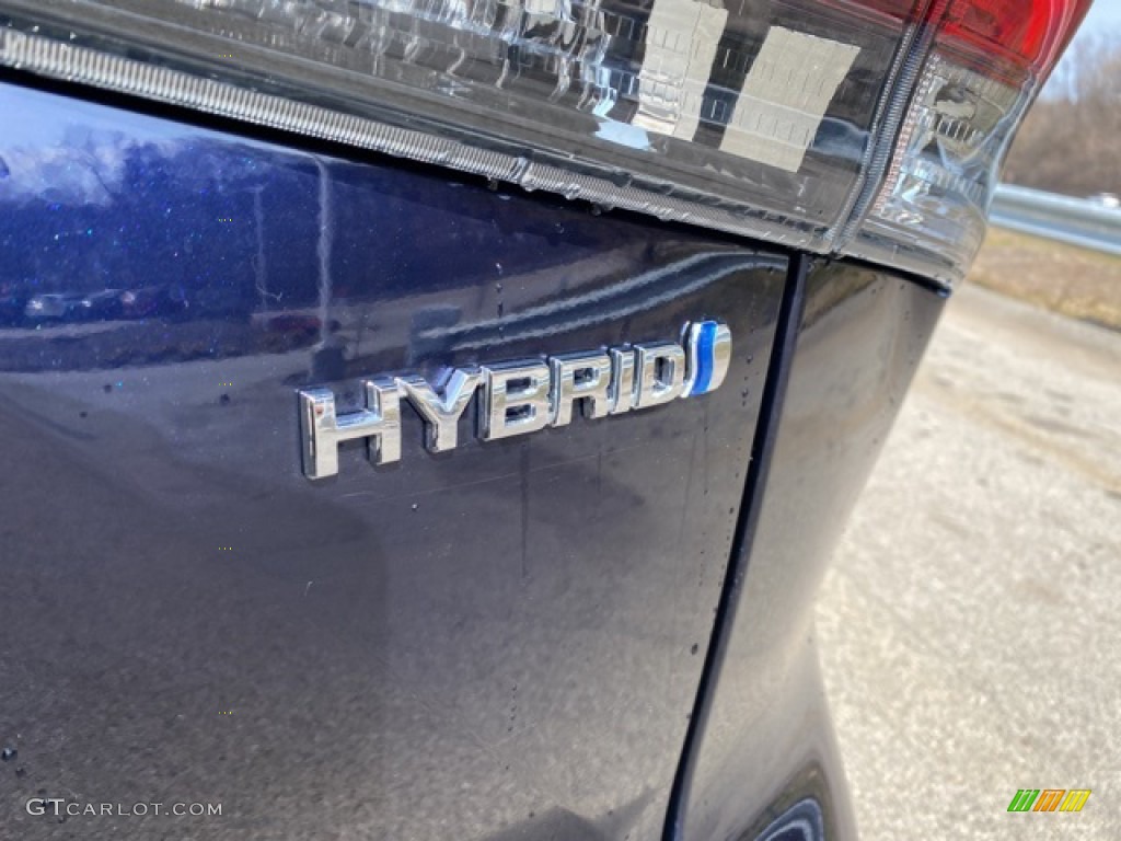 2021 Highlander Hybrid XLE AWD - Blueprint / Graphite photo #24