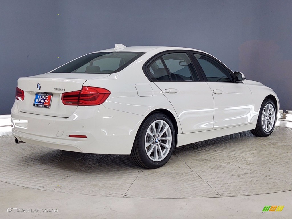 2018 3 Series 320i Sedan - Alpine White / Black photo #5