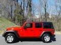 Firecracker Red 2021 Jeep Wrangler Sport 4x4 Right Hand Drive