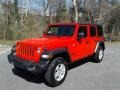 Firecracker Red - Wrangler Sport 4x4 Right Hand Drive Photo No. 2