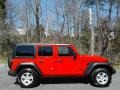 Firecracker Red - Wrangler Sport 4x4 Right Hand Drive Photo No. 5