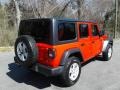 Firecracker Red - Wrangler Sport 4x4 Right Hand Drive Photo No. 6