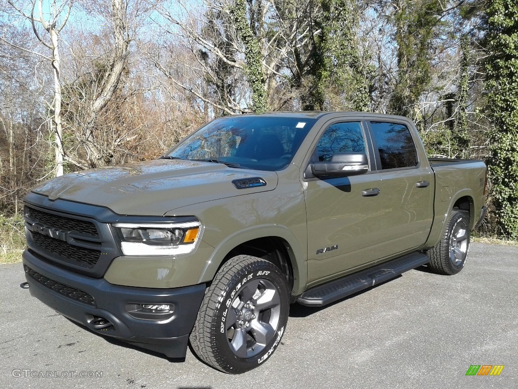 2021 1500 Built to Serve Edition Crew Cab 4x4 - Tank / Black photo #2
