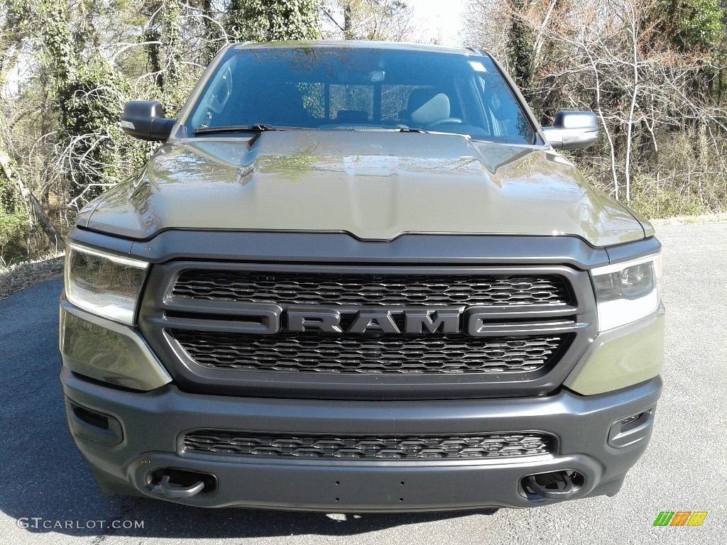 2021 1500 Built to Serve Edition Crew Cab 4x4 - Tank / Black photo #3