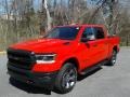 2021 Flame Red Ram 1500 Built to Serve Edition Crew Cab 4x4  photo #2