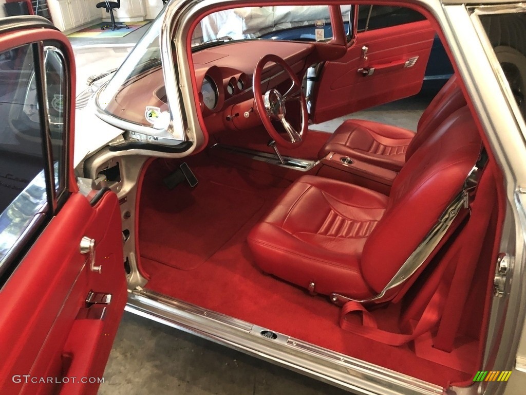 Red Interior 1960 Chevrolet El Camino Custom Restomod Photo #141318822