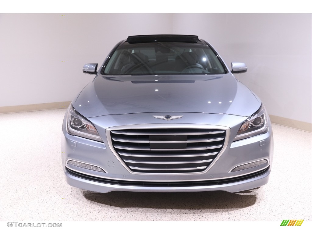 2017 Genesis G80 AWD - Parisian Gray / Black Monotone photo #2