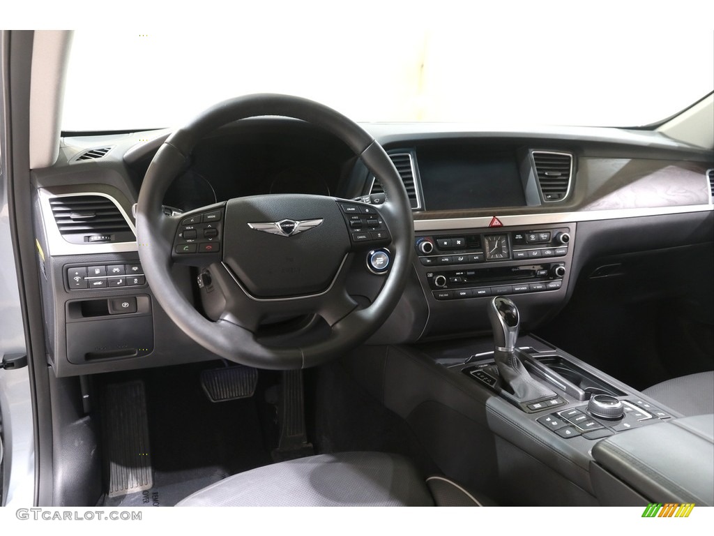 2017 Genesis G80 AWD - Parisian Gray / Black Monotone photo #6