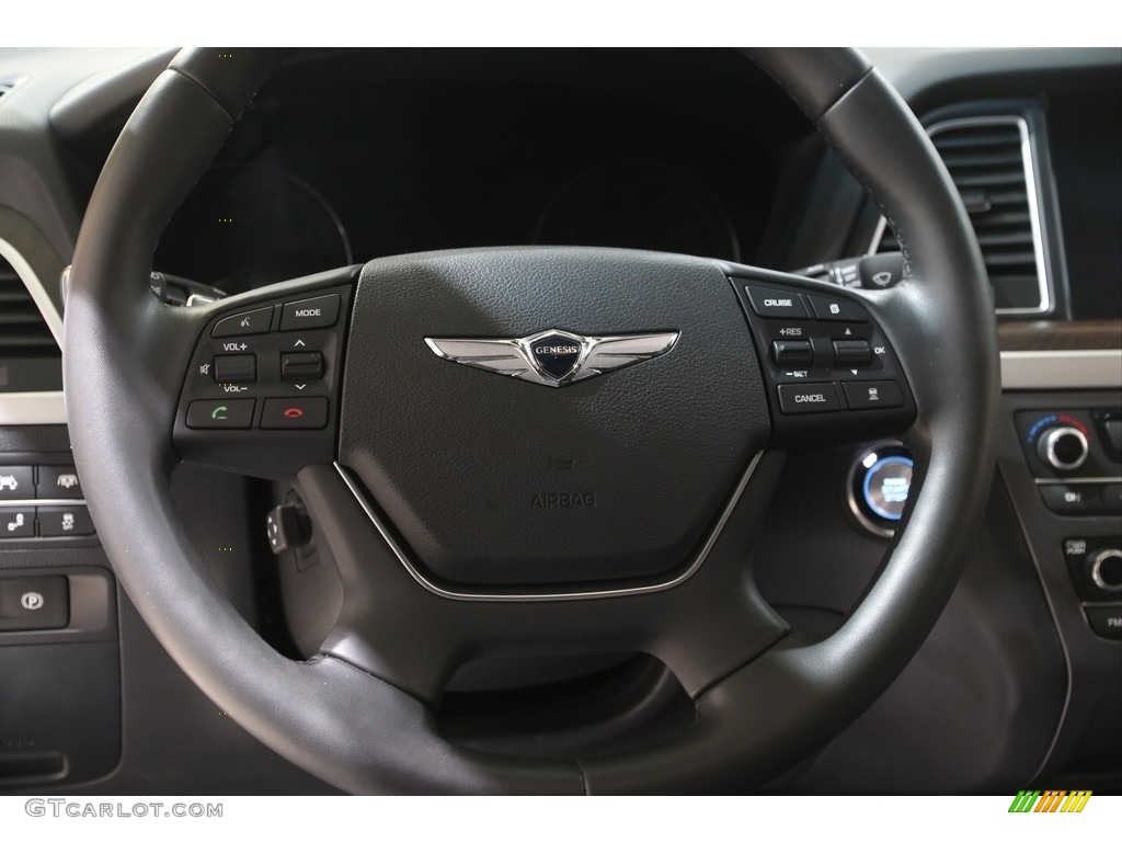 2017 Genesis G80 AWD - Parisian Gray / Black Monotone photo #7