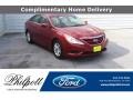 Venetian Red 2011 Hyundai Sonata GLS