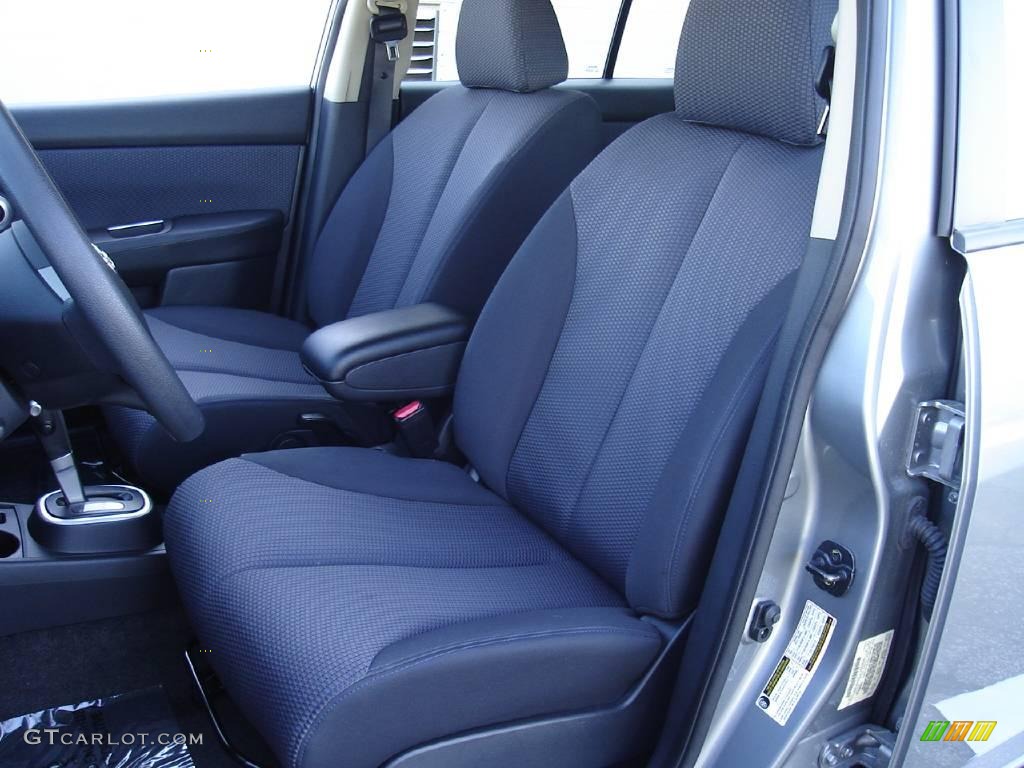 2008 Versa 1.8 SL Hatchback - Magnetic Gray / Charcoal photo #12