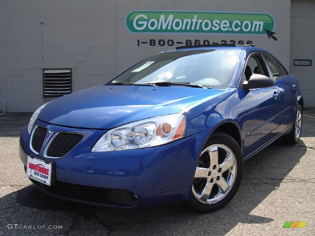 2007 G6 GT Sedan - Electric Blue Metallic / Ebony photo #1