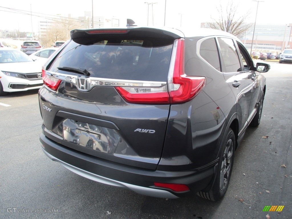 2018 CR-V EX AWD - Gunmetal Metallic / Gray photo #5