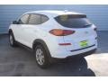 2021 White Cream Hyundai Tucson SE  photo #6