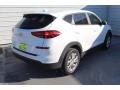 2021 White Cream Hyundai Tucson SE  photo #8