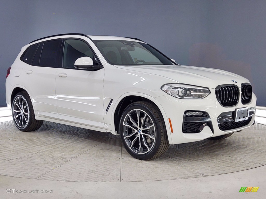 Alpine White BMW X3