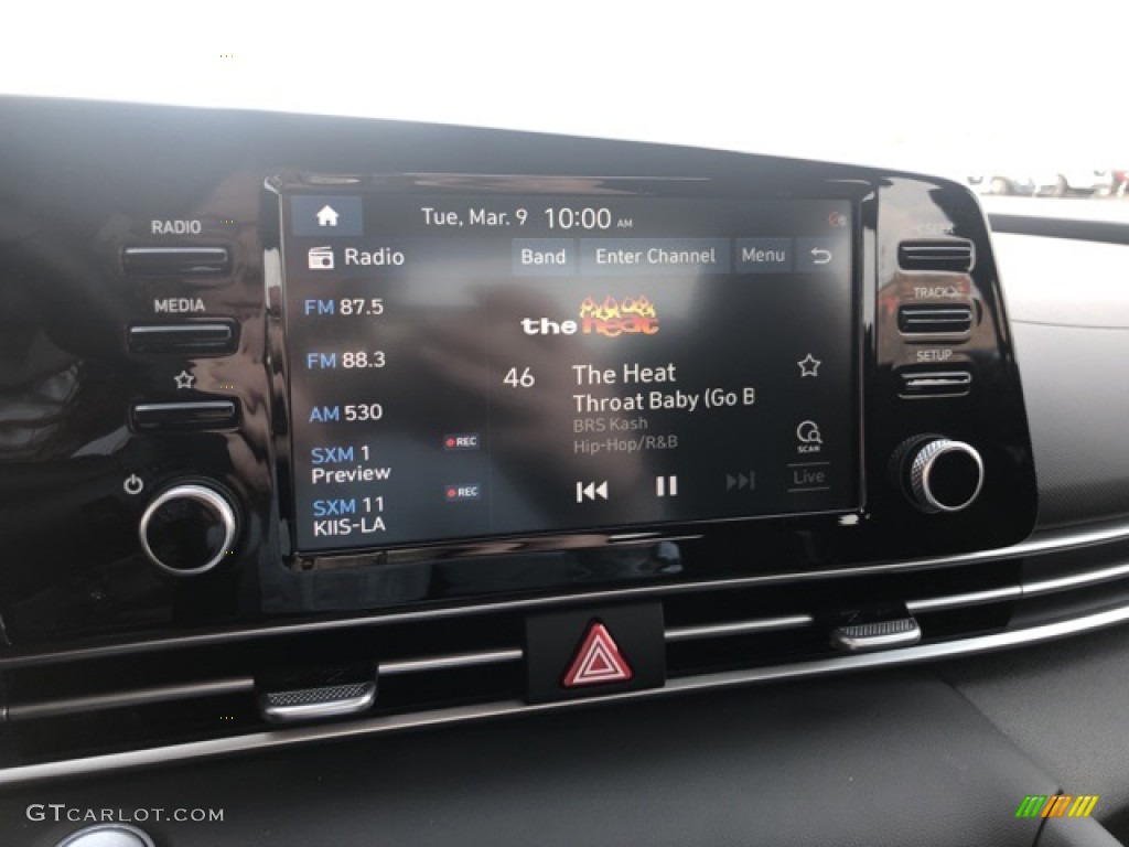 2021 Elantra SEL - Calypso Red / Black photo #7