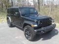 2021 Black Jeep Wrangler Unlimited Willys 4x4  photo #4