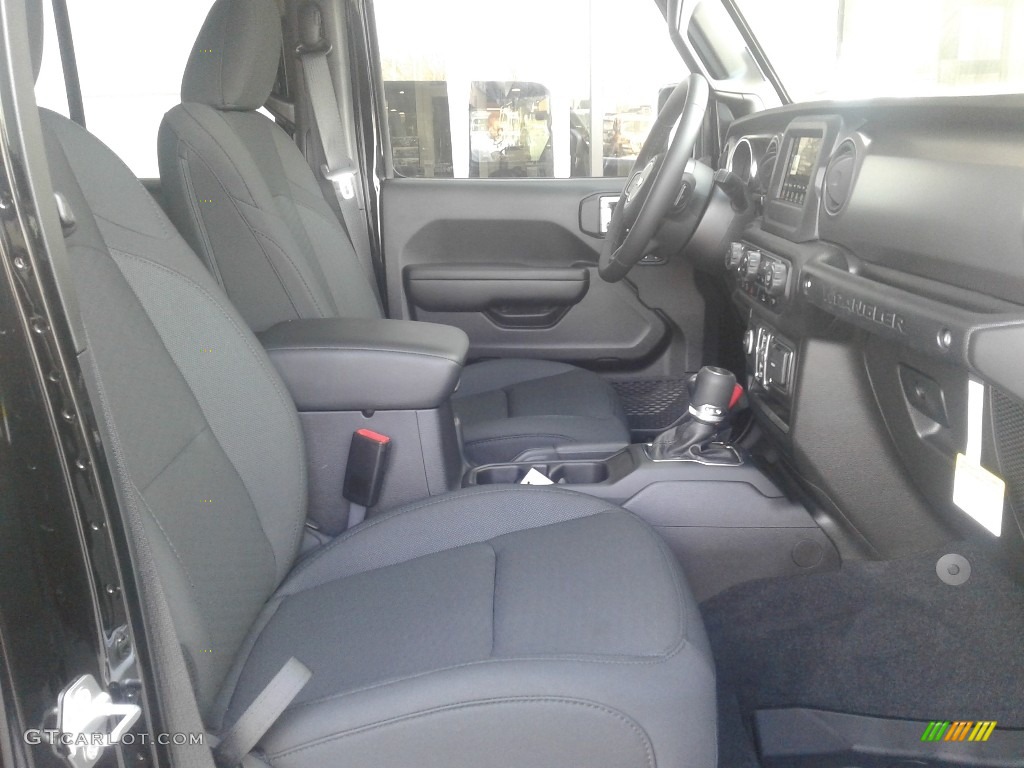 2021 Wrangler Unlimited Willys 4x4 - Black / Black photo #16