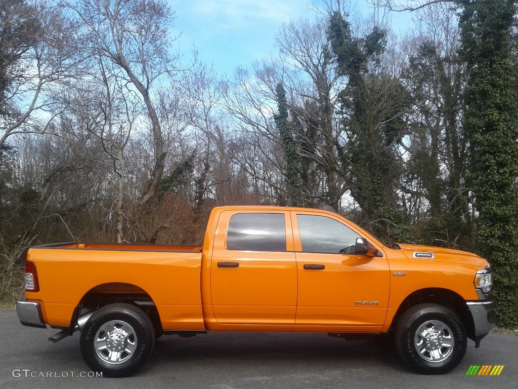 Omaha Orange 2021 Ram 2500 Tradesman Crew Cab 4x4 Exterior Photo #141325426
