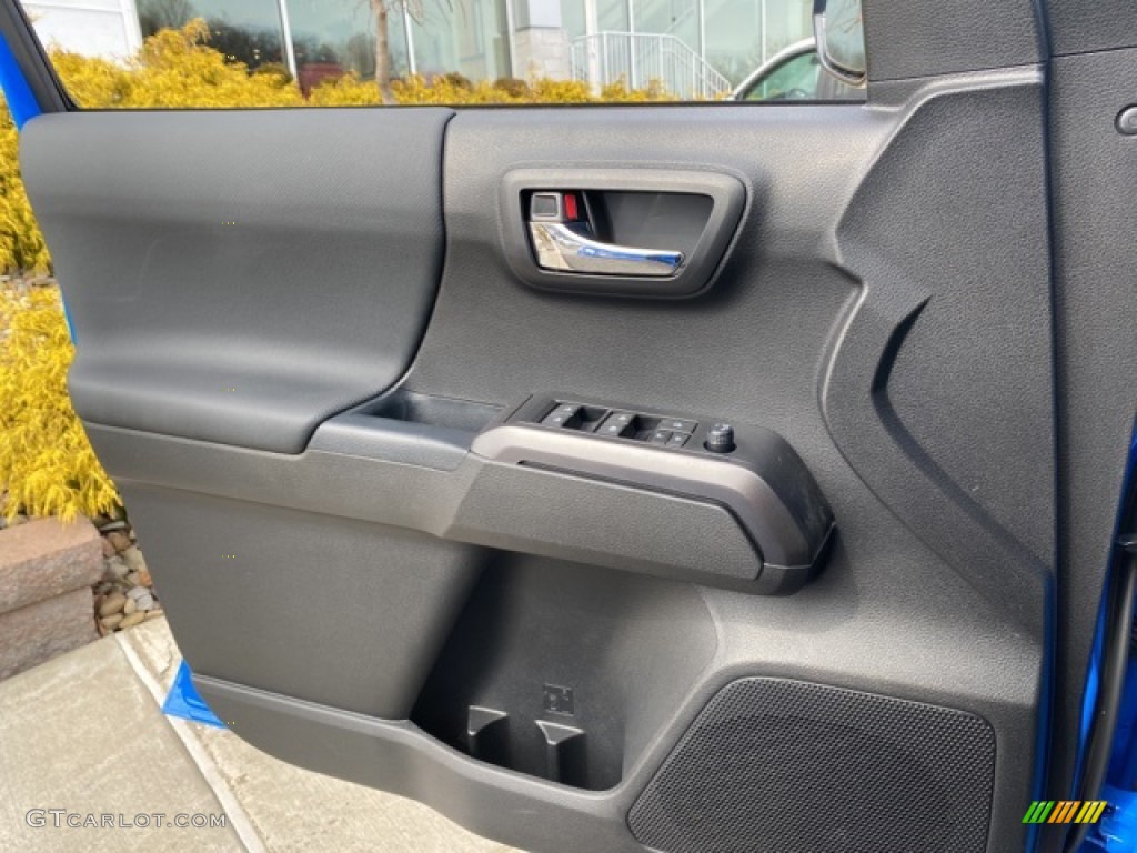 2021 Tacoma TRD Sport Double Cab 4x4 - Voodoo Blue / TRD Cement/Black photo #20