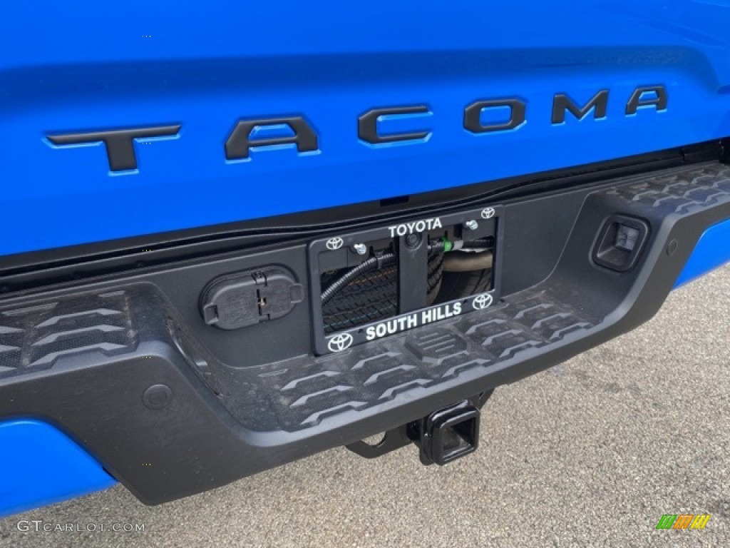 2021 Tacoma TRD Sport Double Cab 4x4 - Voodoo Blue / TRD Cement/Black photo #22