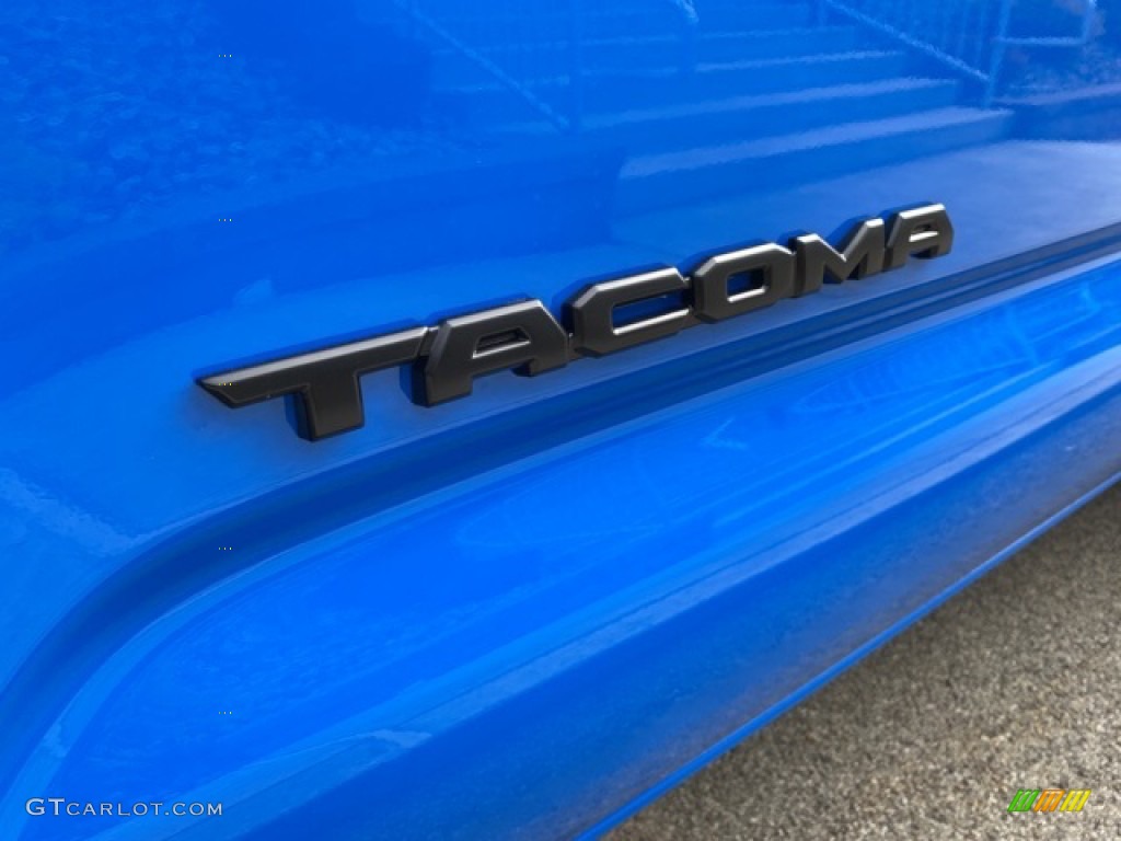 2021 Tacoma TRD Sport Double Cab 4x4 - Voodoo Blue / TRD Cement/Black photo #25