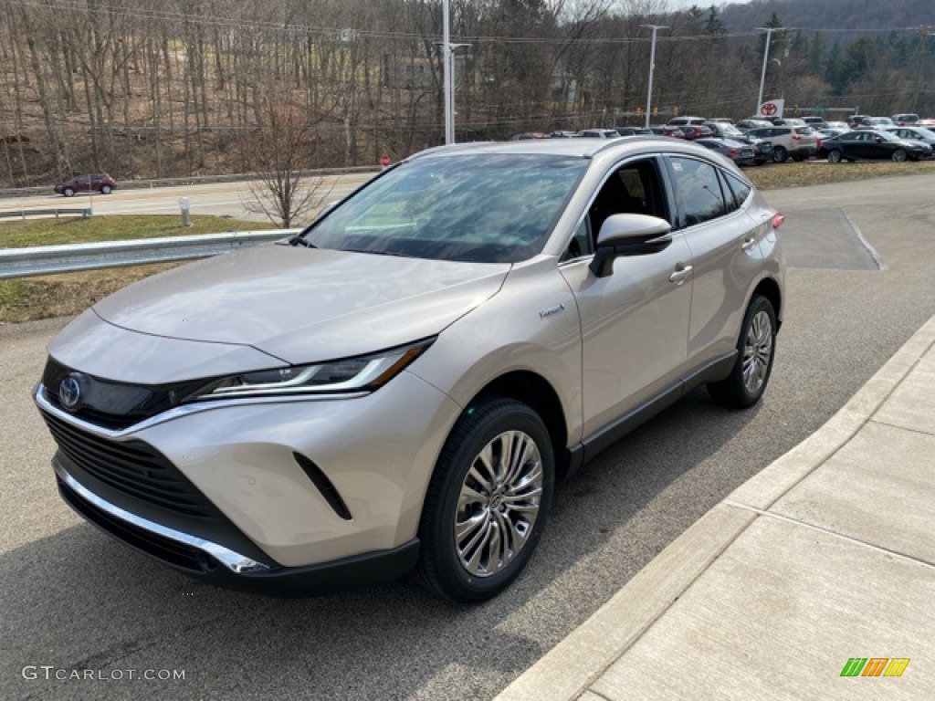 Coastal Gray Metallic 2021 Toyota Venza Hybrid XLE AWD Exterior Photo