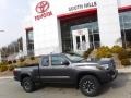 2019 Magnetic Gray Metallic Toyota Tacoma TRD Off-Road Access Cab 4x4  photo #2