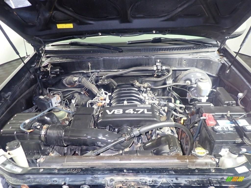 2005 Tundra SR5 Double Cab 4x4 - Black / Dark Gray photo #6