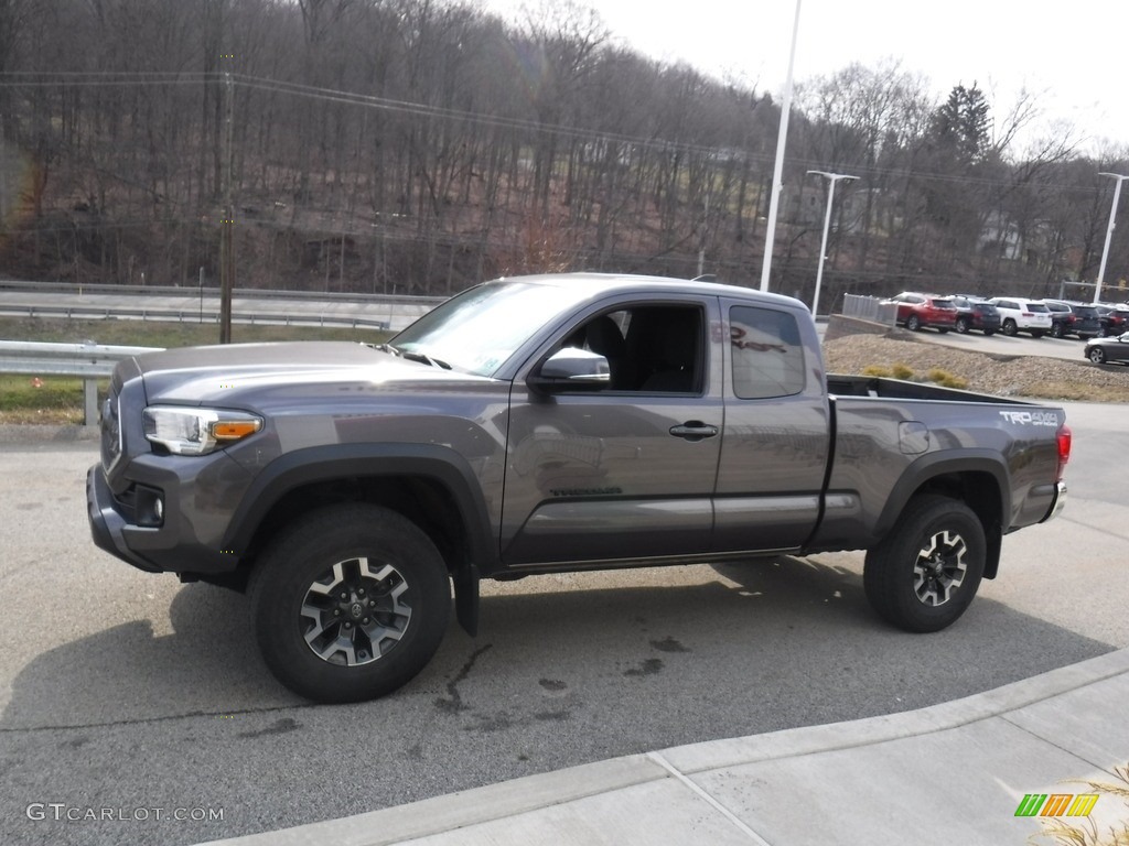 2019 Tacoma TRD Off-Road Access Cab 4x4 - Magnetic Gray Metallic / TRD Graphite photo #11