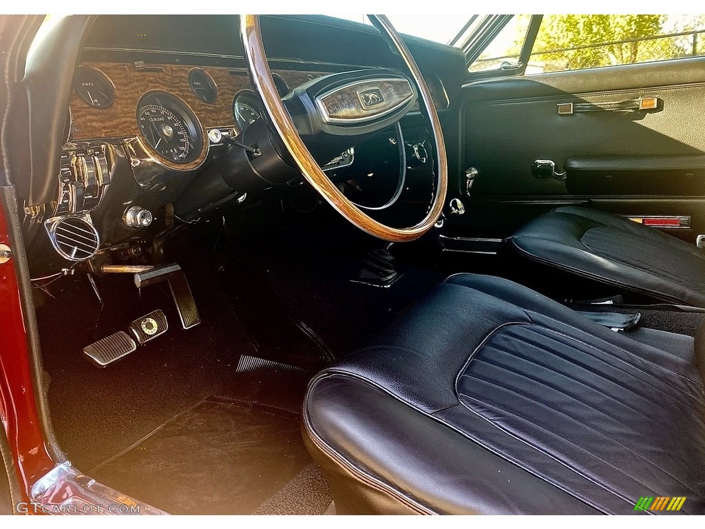 Black Interior 1968 Mercury Cougar XR-7 Photo #141326797