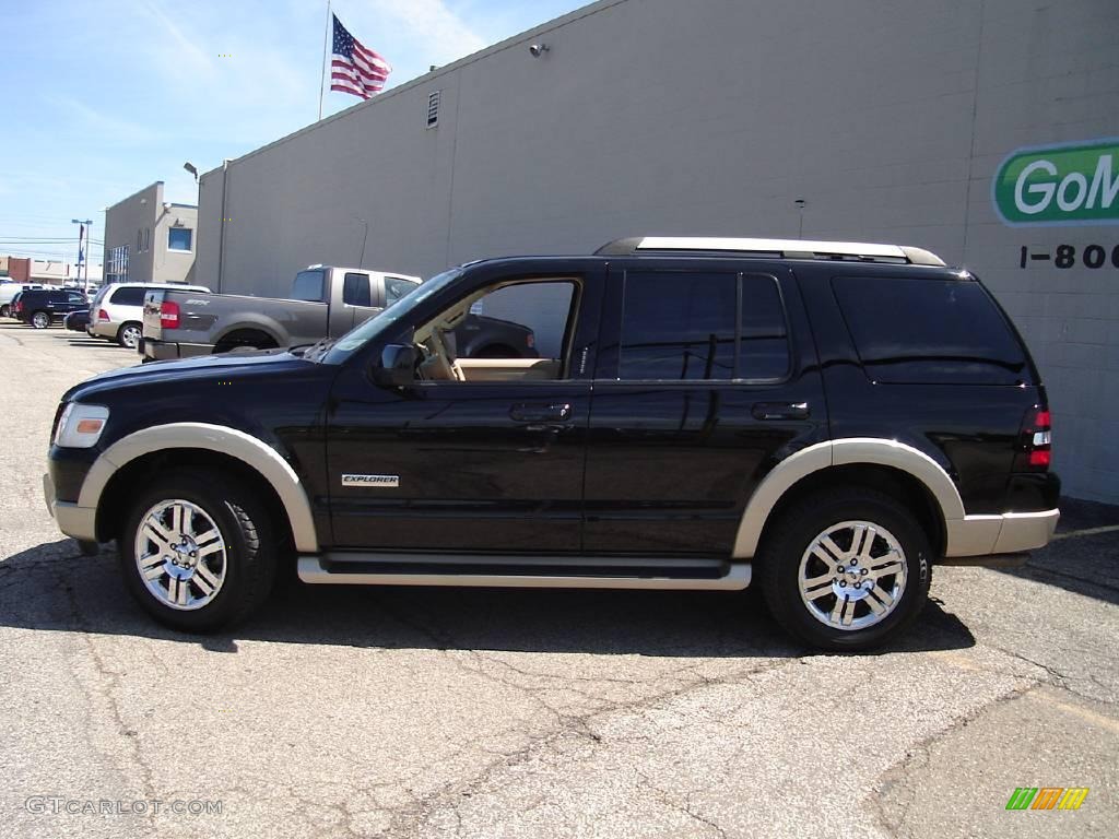 2006 Explorer Eddie Bauer 4x4 - Black / Camel photo #2