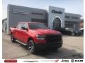 Flame Red - 1500 Big Horn Crew Cab 4x4 Photo No. 1