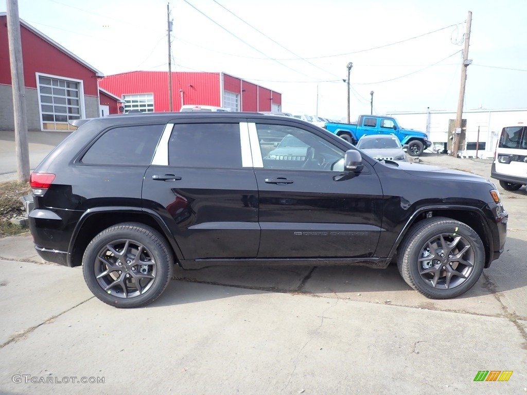Diamond Black Crystal Pearl 2021 Jeep Grand Cherokee Limited 4x4 Exterior Photo #141328753