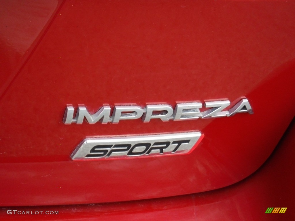 2018 Impreza 2.0i Sport 5-Door - Lithium Red Pearl / Black photo #16