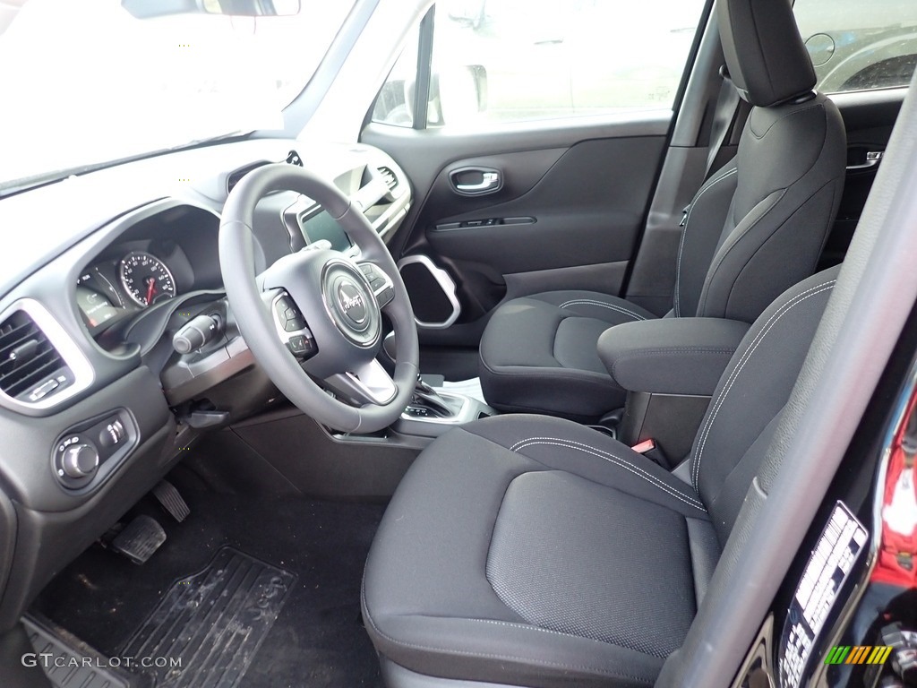 2021 Jeep Renegade Jeepster 4x4 Interior Color Photos