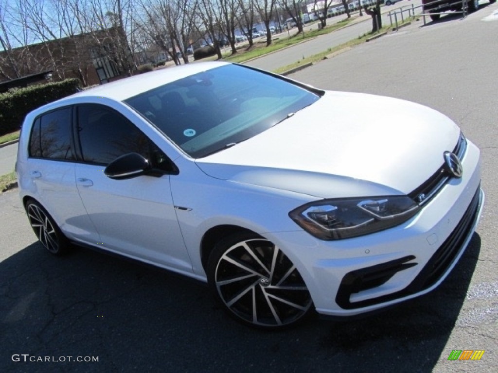 Oryx White Pearl 2019 Volkswagen Golf R 4Motion W/DCC. NAV. Exterior Photo #141329909