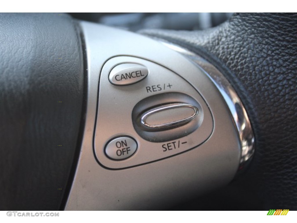 2016 Nissan Murano SV Graphite Steering Wheel Photo #141331351
